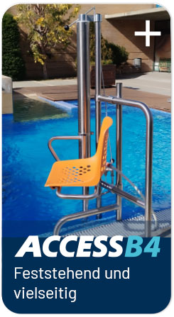 Menu elevador piscina acces b1, port&aacute;til y robusto